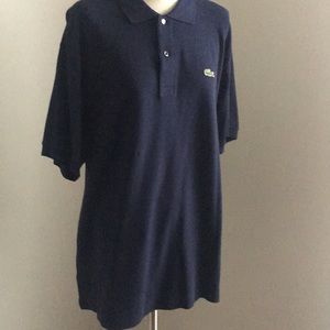 Lacoste polo size 7